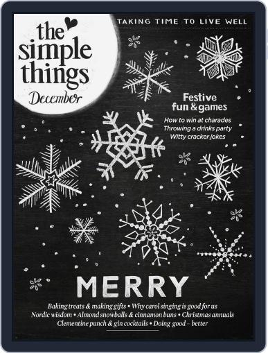 The Simple Things December 1st, 2015 Digital Back Issue Cover