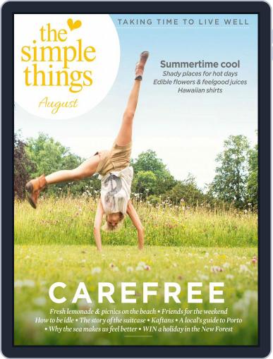 The Simple Things August 1st, 2015 Digital Back Issue Cover