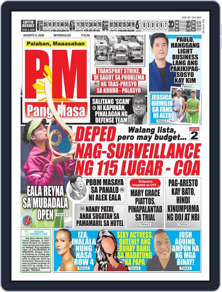Pang Masa (Digital) Subscription