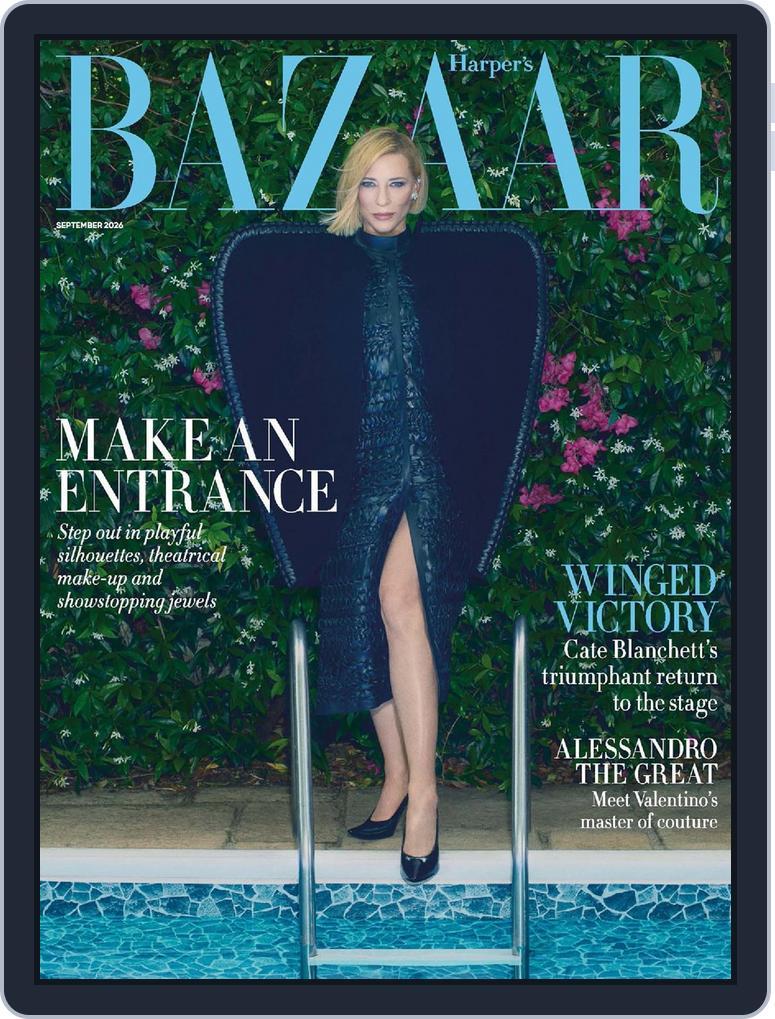 Harper's Bazaar UK (Digital) Subscription                    September 1st, 2026 Issue