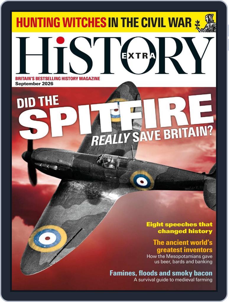 History Extra (Digital) Subscription                    September 1st, 2026 Issue