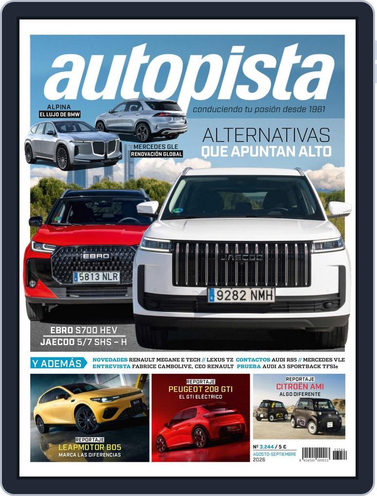 Autopista (Digital) Subscription                    August 1st, 2026 Issue