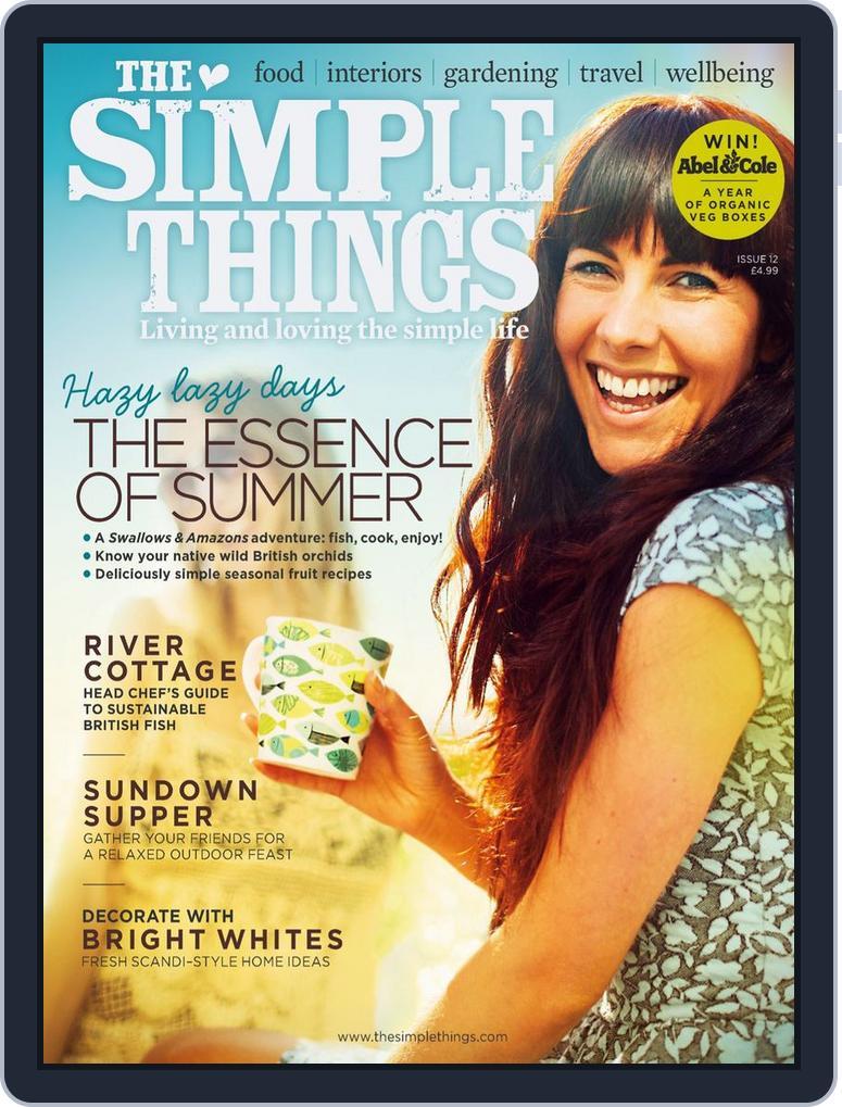 The Simple Things (Digital) Subscription                    July 1st, 2013 Issue