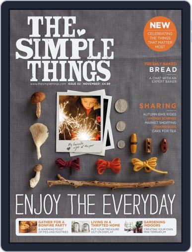 The Simple Things (Digital) October 3rd, 2012 Issue Cover