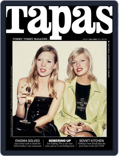 TAPAS - English Version (Digital) October 1st, 2016 Issue Cover