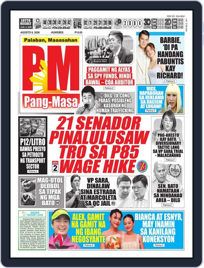 Pang Masa (Digital) Subscription