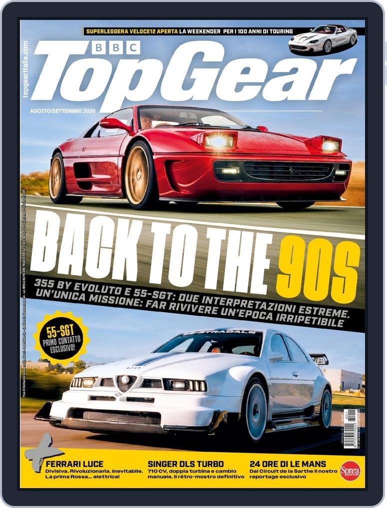 BBC Top Gear  Italia (Digital) Subscription                    August 7th, 2026 Issue
