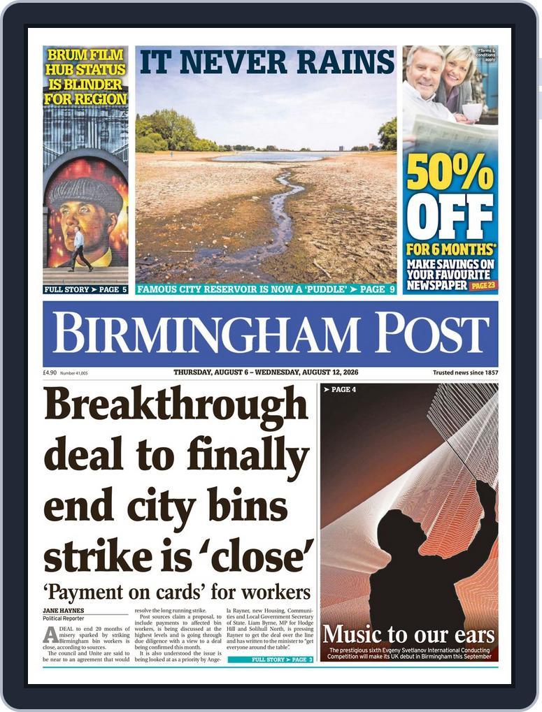 Birmingham Post (Digital) Subscription