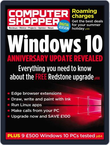 Computer Shopper June 16th, 2016 Digital Back Issue Cover