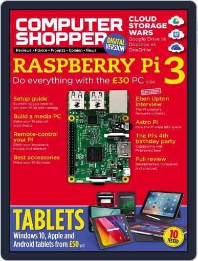 Computer Shopper April 14th, 2016 Digital Back Issue Cover