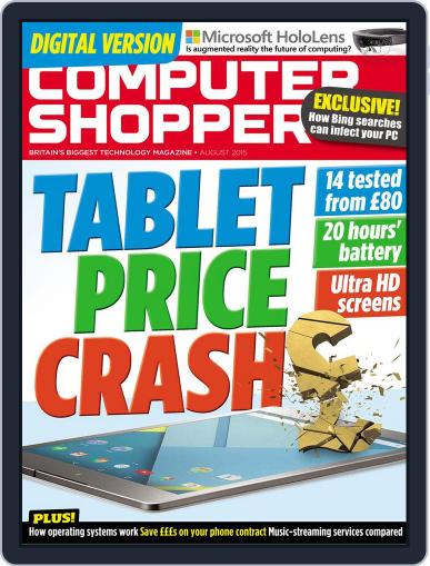 Computer Shopper August 1st, 2015 Digital Back Issue Cover