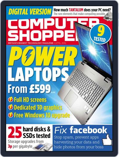 Computer Shopper March 31st, 2015 Digital Back Issue Cover