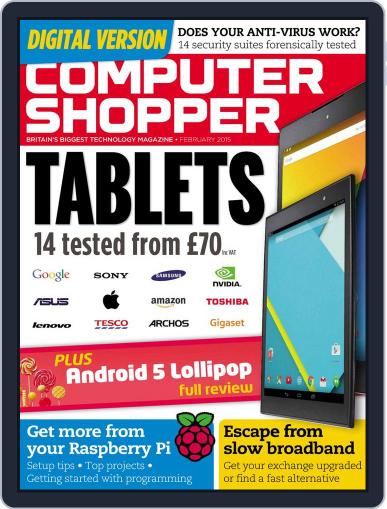 Computer Shopper February 1st, 2015 Digital Back Issue Cover