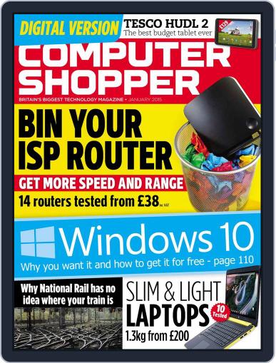 Computer Shopper January 1st, 2015 Digital Back Issue Cover