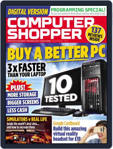 Computer Shopper October 17th, 2014 Digital Back Issue Cover