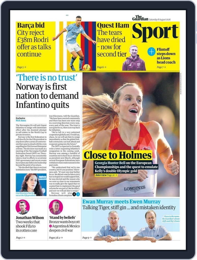 Guardian - Sport (Digital) Subscription
