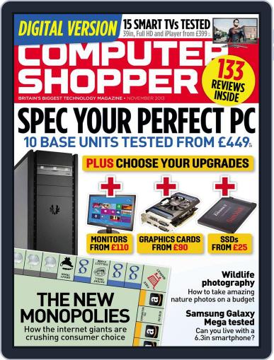 Computer Shopper October 7th, 2013 Digital Back Issue Cover