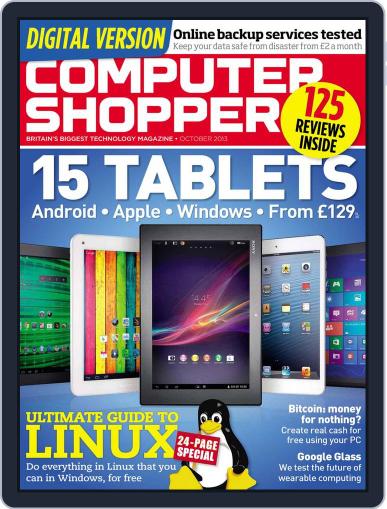 Computer Shopper August 14th, 2013 Digital Back Issue Cover