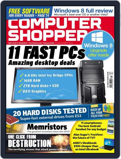 Computer Shopper September 12th, 2012 Digital Back Issue Cover