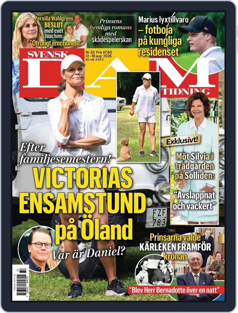 Svensk Damtidning (Digital) Subscription                    August 12th, 2026 Issue