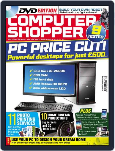 Computer Shopper January 13th, 2012 Digital Back Issue Cover