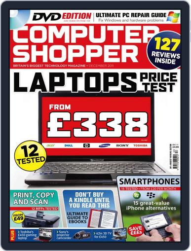 Computer Shopper October 21st, 2011 Digital Back Issue Cover