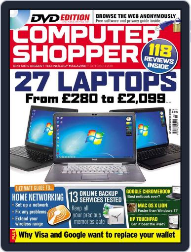 Computer Shopper August 10th, 2011 Digital Back Issue Cover