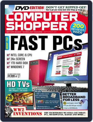 Computer Shopper July 20th, 2011 Digital Back Issue Cover