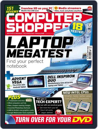Computer Shopper January 18th, 2011 Digital Back Issue Cover
