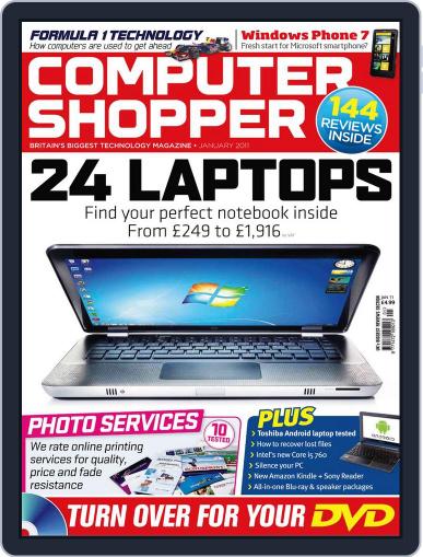 Computer Shopper November 10th, 2010 Digital Back Issue Cover