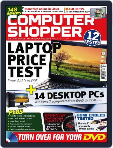 Computer Shopper October 15th, 2010 Digital Back Issue Cover