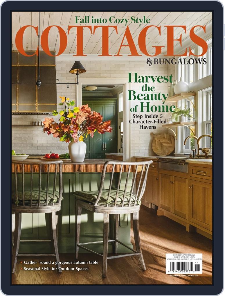 Cottages and Bungalows (Digital) Subscription                    October 1st, 2026 Issue