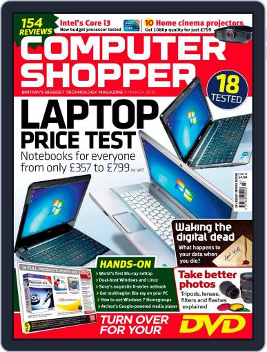 Computer Shopper January 13th, 2010 Digital Back Issue Cover