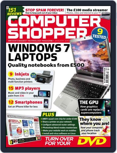 Computer Shopper November 11th, 2009 Digital Back Issue Cover