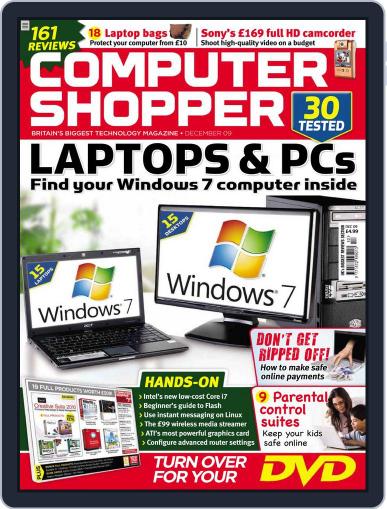 Computer Shopper October 20th, 2009 Digital Back Issue Cover