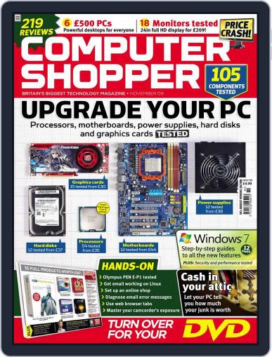 Computer Shopper September 16th, 2009 Digital Back Issue Cover