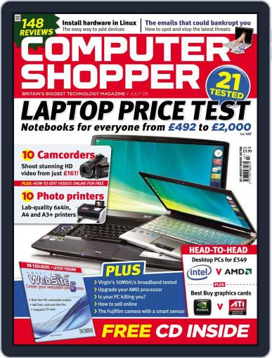 Computer Shopper May 26th, 2009 Digital Back Issue Cover