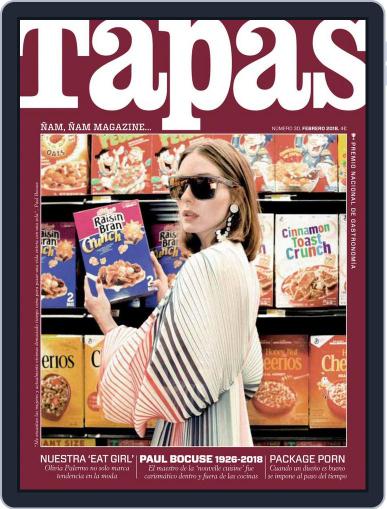 TAPAS February 1st, 2018 Digital Back Issue Cover