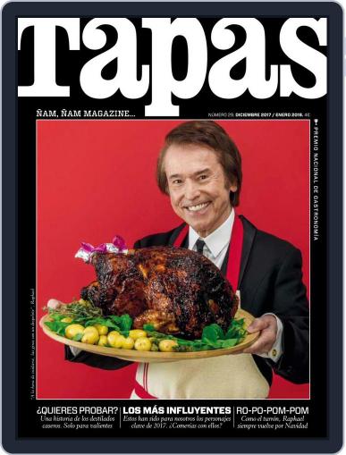 TAPAS December 1st, 2017 Digital Back Issue Cover