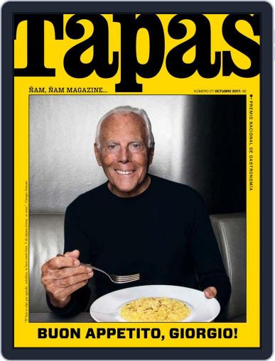 TAPAS October 1st, 2017 Digital Back Issue Cover