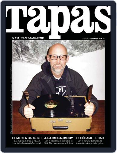 TAPAS February 1st, 2016 Digital Back Issue Cover