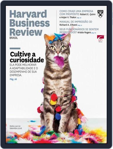 Harvard Business Review Brasil September 1st, 2018 Digital Back Issue Cover
