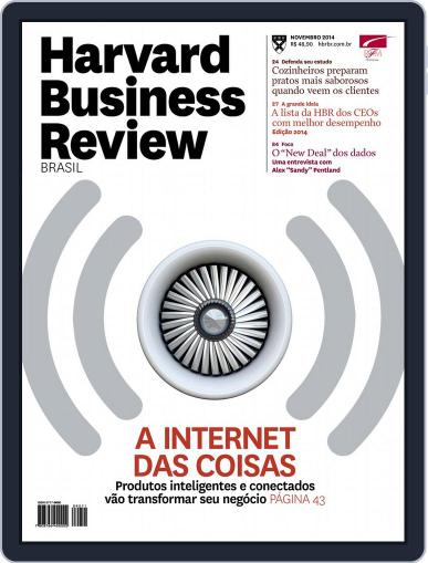 Harvard Business Review Brasil November 10th, 2014 Digital Back Issue Cover