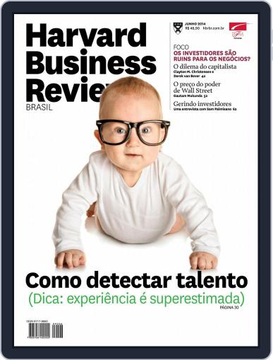 Harvard Business Review Brasil June 13th, 2014 Digital Back Issue Cover