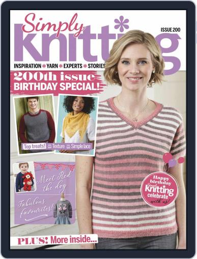 Simply Knitting August 1st, 2020 Digital Back Issue Cover