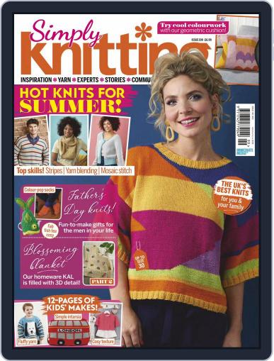 Simply Knitting July 1st, 2020 Digital Back Issue Cover