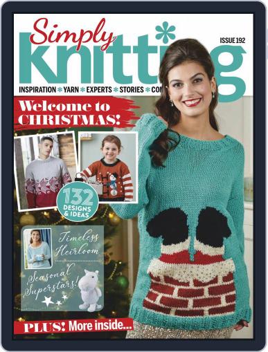 Simply Knitting December 15th, 2019 Digital Back Issue Cover