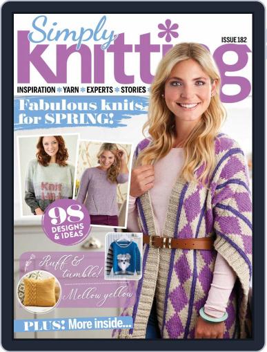 Simply Knitting April 1st, 2019 Digital Back Issue Cover