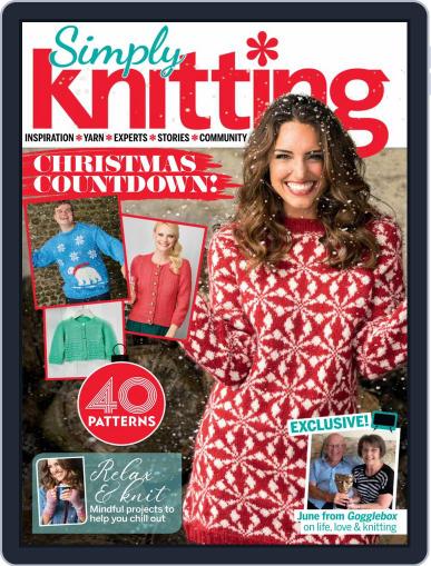 Simply Knitting December 1st, 2018 Digital Back Issue Cover