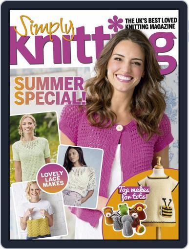 Simply Knitting September 1st, 2018 Digital Back Issue Cover